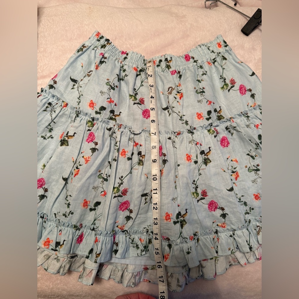 HILL HOUSE POND FLORAL PAZ SKIRT - SEE DESCRIPTION